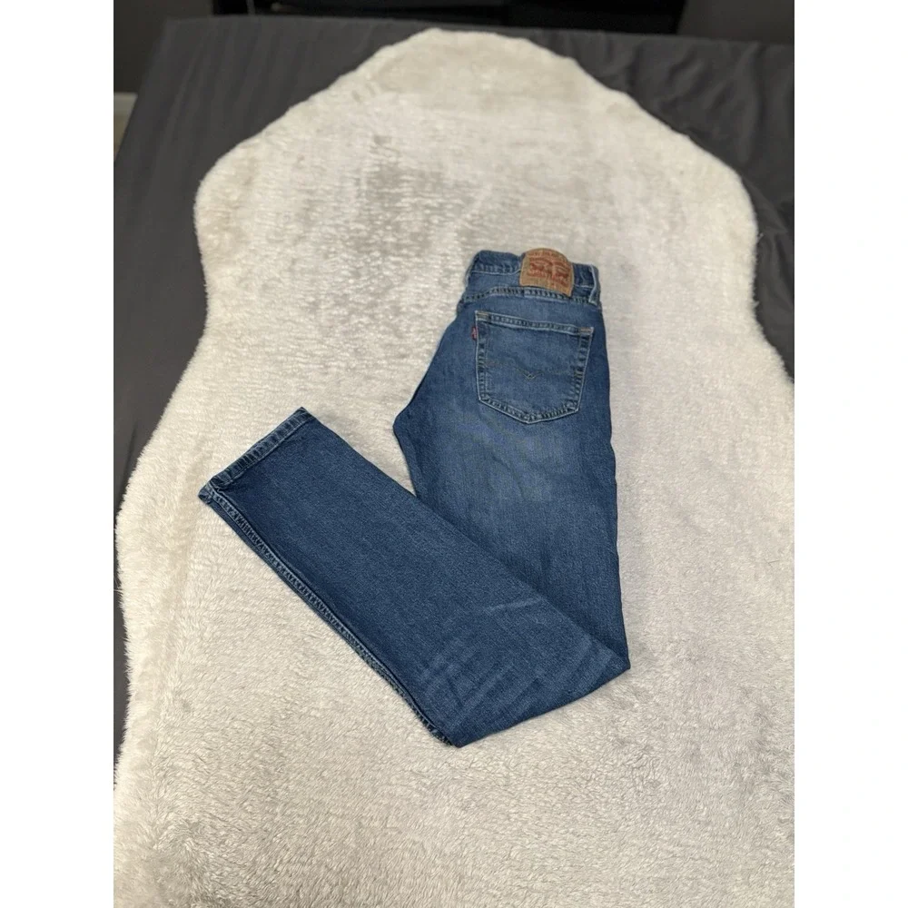 Levis 511 Mens Blue‎ Slim Denim Jeans Size 32x34 Pants Stretch Pockets